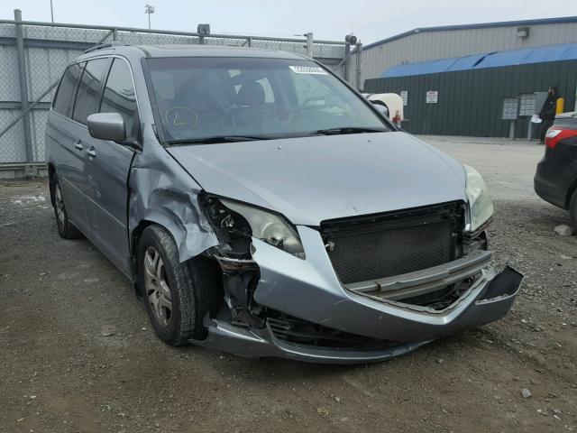 5FNRL38715B035902 - 2005 HONDA ODYSSEY EX TEAL photo 1