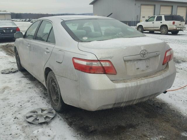 4T1BE46K68U253740 - 2008 TOYOTA CAMRY CE SILVER photo 3