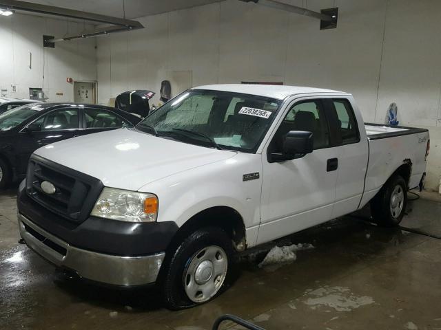 1FTRX14W68FA68402 - 2008 FORD F150 WHITE photo 2