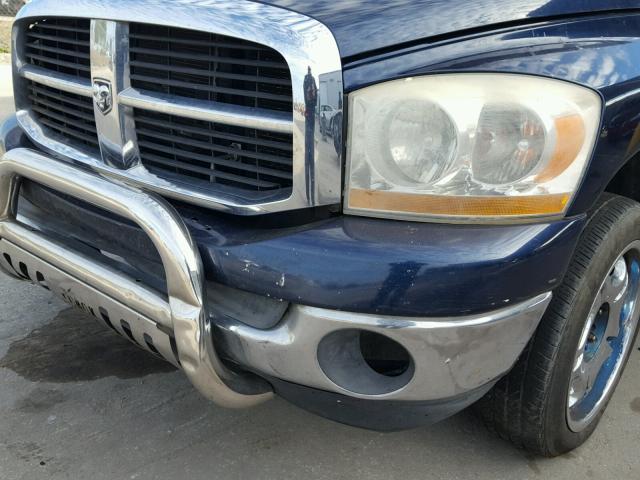 1D7HA18236S659236 - 2006 DODGE RAM 1500 S BLUE photo 9