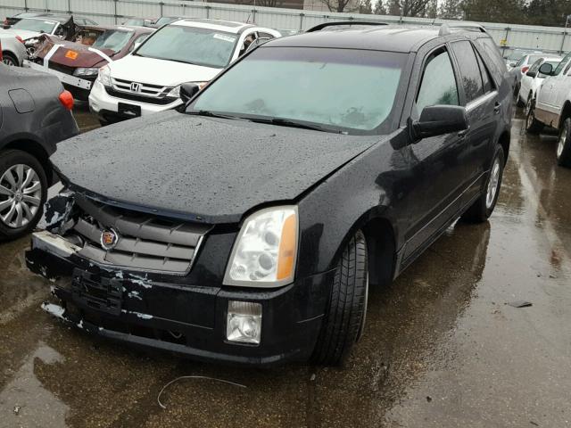 1GYEE637750105154 - 2005 CADILLAC SRX BLACK photo 2