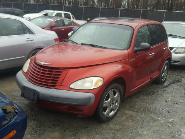 3C8FY4BB51T534252 - 2001 CHRYSLER PT CRUISER RED photo 2