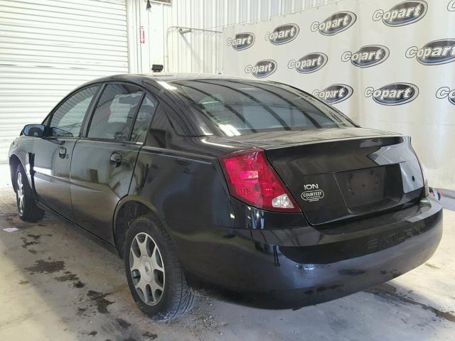 1G8AJ52F55Z138534 - 2005 SATURN ION LEVEL BLACK photo 3