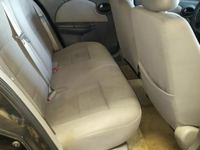 1G8AJ52F55Z138534 - 2005 SATURN ION LEVEL BLACK photo 6