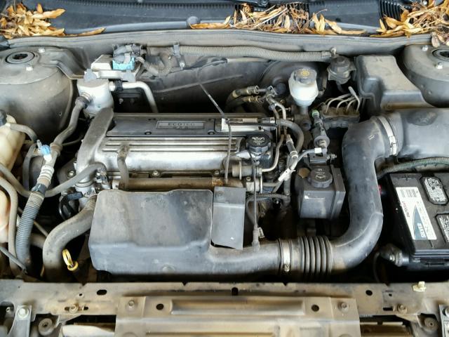 1G1JC12F547212465 - 2004 CHEVROLET CAVALIER BLACK photo 7