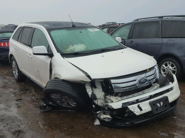 2FMDK39C59BA60132 - 2009 FORD EDGE LIMIT WHITE photo 1