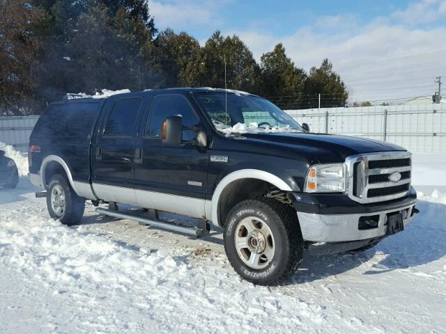 1FTSW21P35EB16768 - 2005 FORD F250 SUPER BLACK photo 1