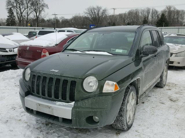 1J8FT57W17D117042 - 2007 JEEP COMPASS LI GREEN photo 2