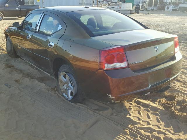 2B3CA3CV5AH169349 - 2010 DODGE CHARGER SX GOLD photo 3