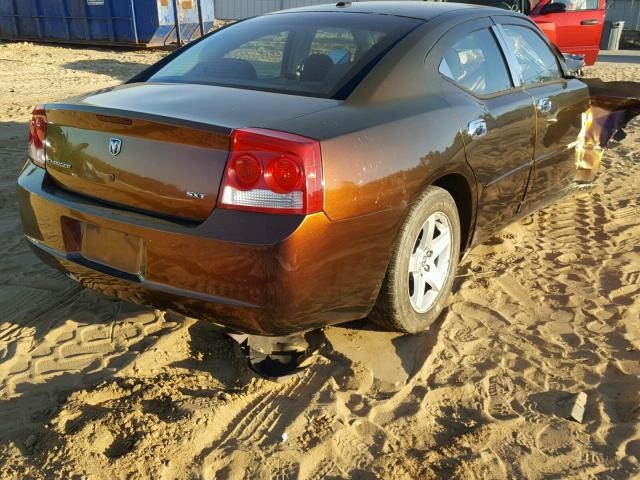 2B3CA3CV5AH169349 - 2010 DODGE CHARGER SX GOLD photo 4