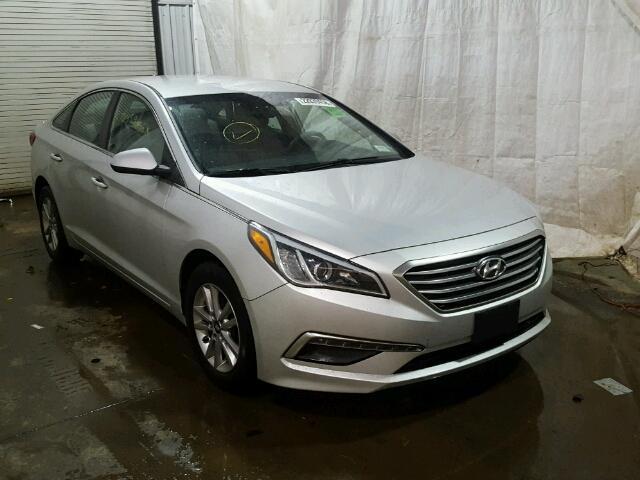 5NPE24AF3FH210453 - 2015 HYUNDAI SONATA SE SILVER photo 1