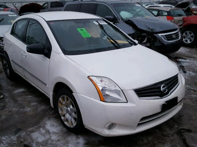 3N1AB6AP6AL649449 - 2010 NISSAN SENTRA 2.0 WHITE photo 1