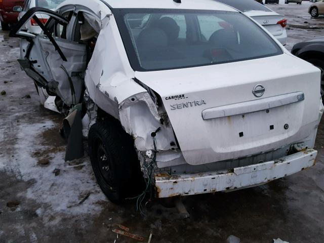 3N1AB6AP6AL649449 - 2010 NISSAN SENTRA 2.0 WHITE photo 10