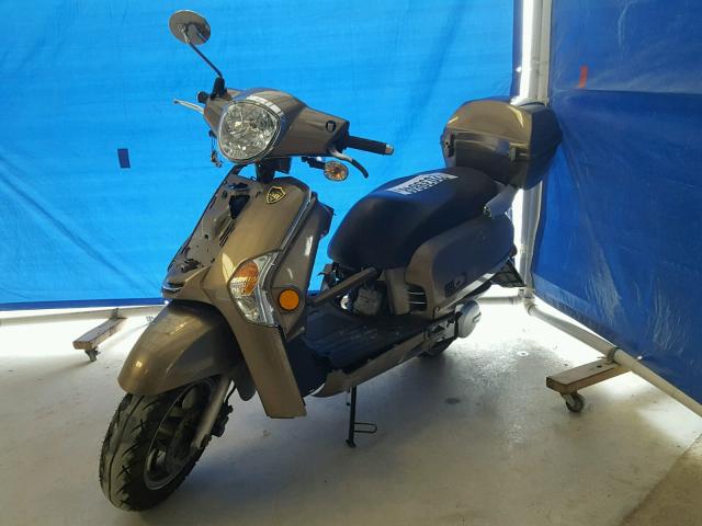 LC2D2H126FC100277 - 2015 KYMCO USA INC LIKE 200I BROWN photo 2