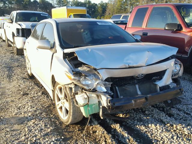 1NXBE40EX9Z003776 - 2009 TOYOTA COROLLA XR 银色 照片 1