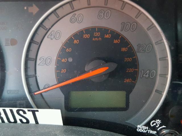 1NXBE40EX9Z003776 - 2009 TOYOTA COROLLA XR 银色 照片 8