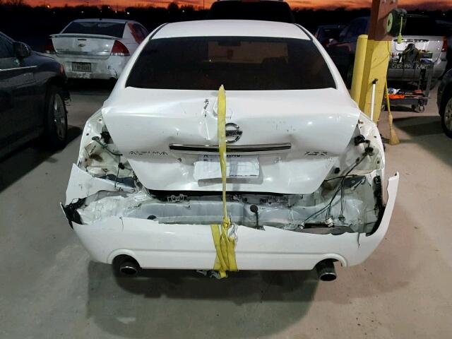 1N4AL21E28C129309 - 2008 NISSAN ALTIMA 2.5 WHITE photo 9