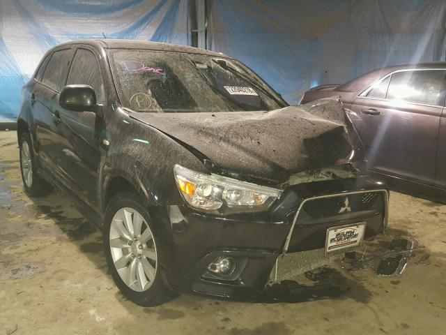 JA4AR4AU7BZ023402 - 2011 MITSUBISHI OUTLANDER BLACK photo 1