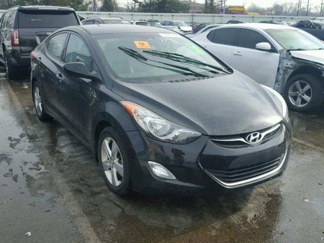 5NPDH4AE3DH373280 - 2013 HYUNDAI ELANTRA GL BLACK photo 1