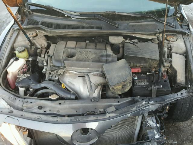 4T1BF3EK8BU203227 - 2011 TOYOTA CAMRY BASE GRAY photo 7