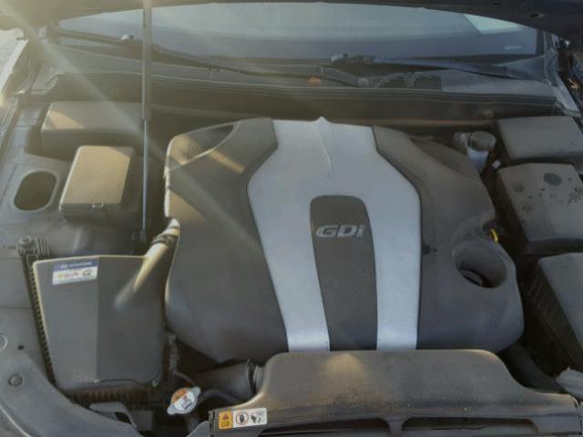 KMHGC4DD0CU193981 - 2012 HYUNDAI GENESIS 3. BLUE photo 7