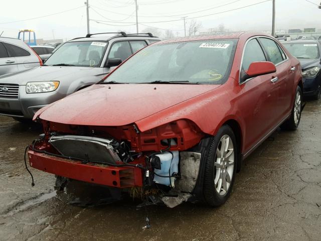 1G1ZE5E02CF227540 - 2012 CHEVROLET MALIBU LTZ 红色 照片 2
