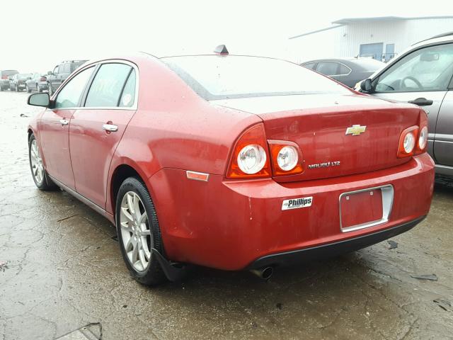 1G1ZE5E02CF227540 - 2012 CHEVROLET MALIBU LTZ 红色 照片 3