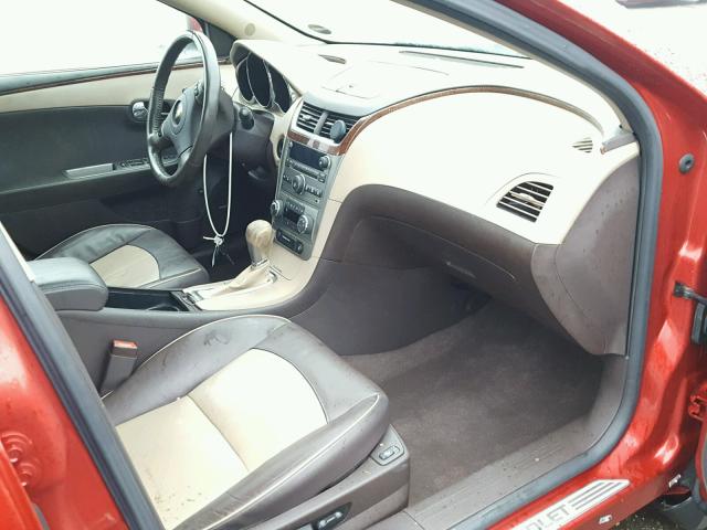 1G1ZE5E02CF227540 - 2012 CHEVROLET MALIBU LTZ 红色 照片 5