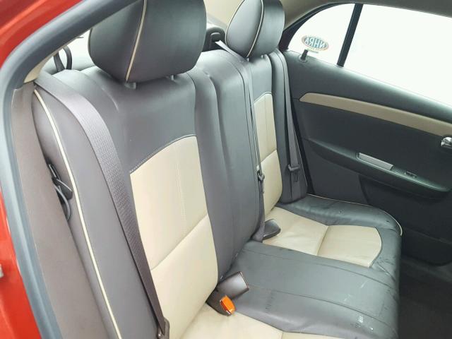 1G1ZE5E02CF227540 - 2012 CHEVROLET MALIBU LTZ 红色 照片 6