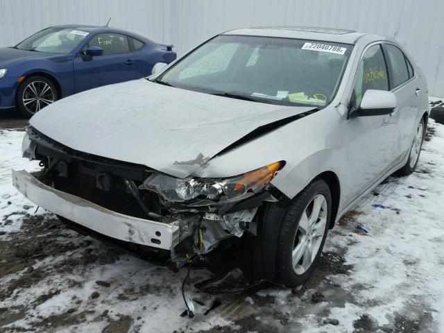 JH4CU26609C033440 - 2009 ACURA TSX SILVER photo 2