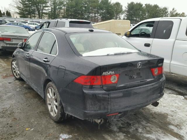 JH4CL96867C019052 - 2007 ACURA TSX BLACK photo 3