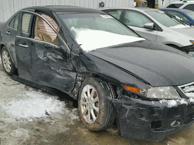 JH4CL96867C019052 - 2007 ACURA TSX BLACK photo 9