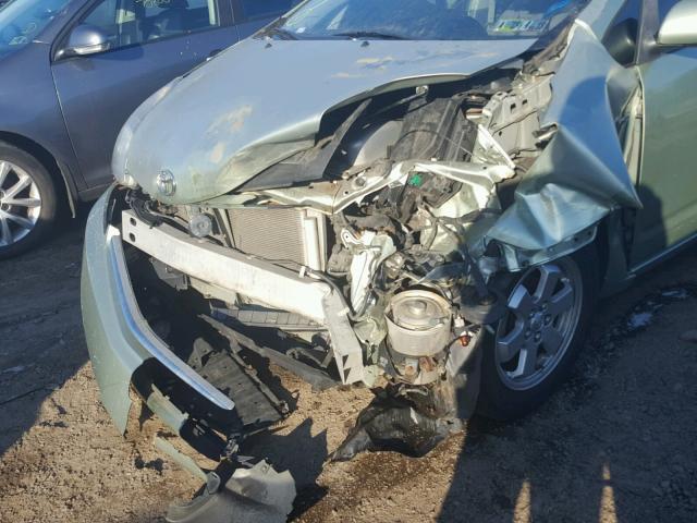 JTDKB20U777679249 - 2007 TOYOTA PRIUS GREEN photo 9