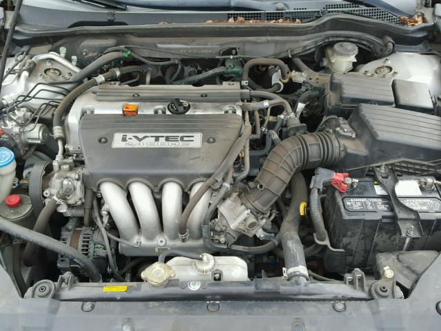 1HGCM56187A013373 - 2007 HONDA ACCORD VAL SILVER photo 7