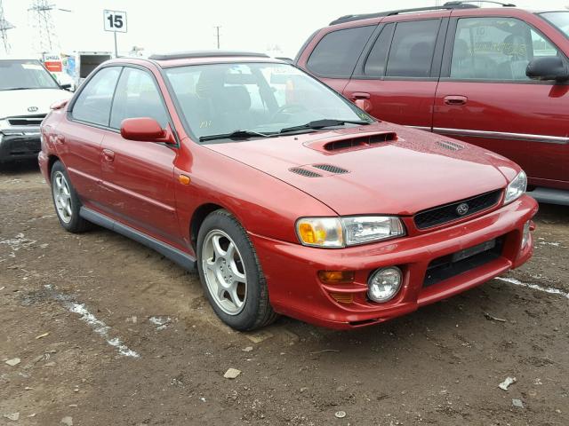 JF1GC6758YH501781 - 2000 SUBARU IMPREZA RS RED photo 1