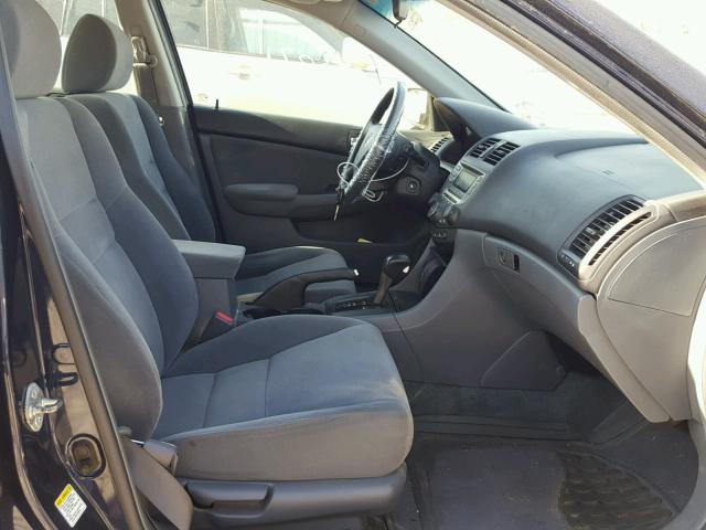 1HGCM56126A165521 - 2006 HONDA ACCORD VAL BLUE photo 5