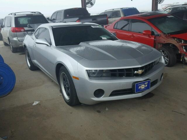 2G1FA1E37D9231501 - 2013 CHEVROLET CAMARO LS SILVER photo 1