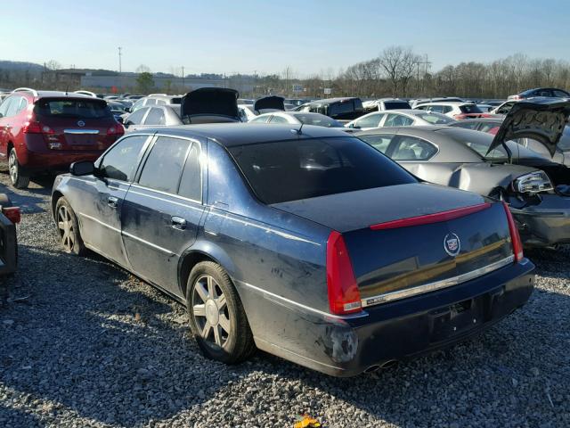 1G6KD57Y57U147961 - 2007 CADILLAC DTS BLUE photo 3