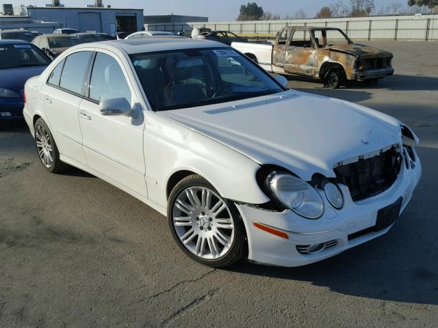 WDBUF56X27B115827 - 2007 MERCEDES-BENZ E 350 WHITE photo 1