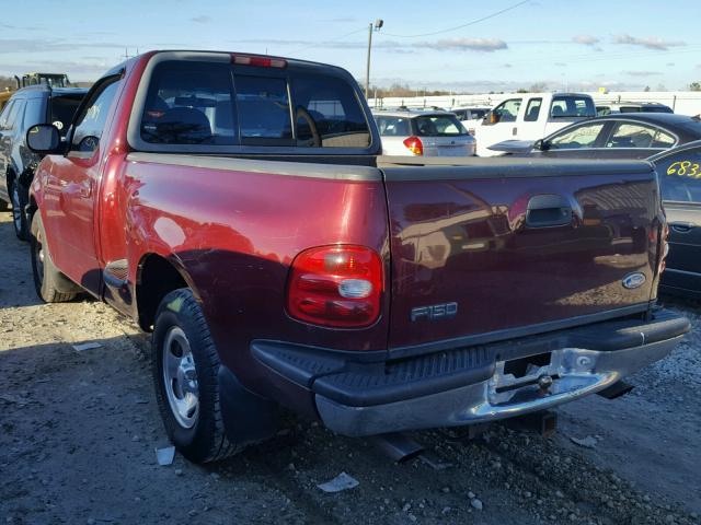 1FTDF07W9VKA40521 - 1997 FORD F150 RED photo 3