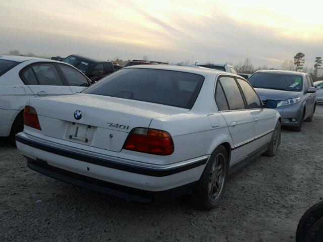 WBAGF8328WDL56560 - 1998 BMW 740 I AUTO WHITE photo 4