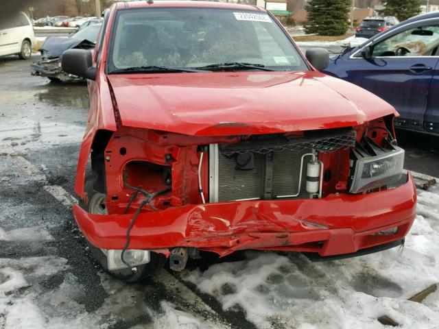 1GCCS299388229886 - 2008 CHEVROLET COLORADO L RED photo 9