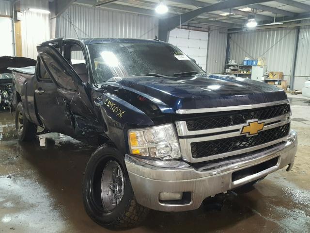 1GCHK236X7F502837 - 2007 CHEVROLET SILVERADO BLUE photo 1