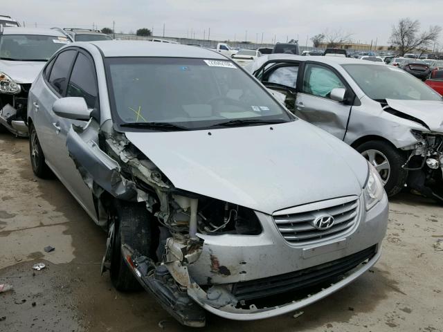 KMHDU4AD5AU099094 - 2010 HYUNDAI ELANTRA BL SILVER photo 1