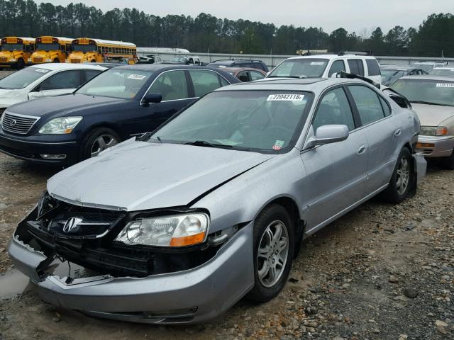 19UUA56842A034854 - 2002 ACURA 3.2TL TYPE SILVER photo 2