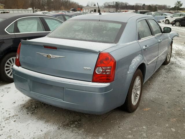 2C3LA43R18H312528 - 2008 CHRYSLER 300 LX BLUE photo 4