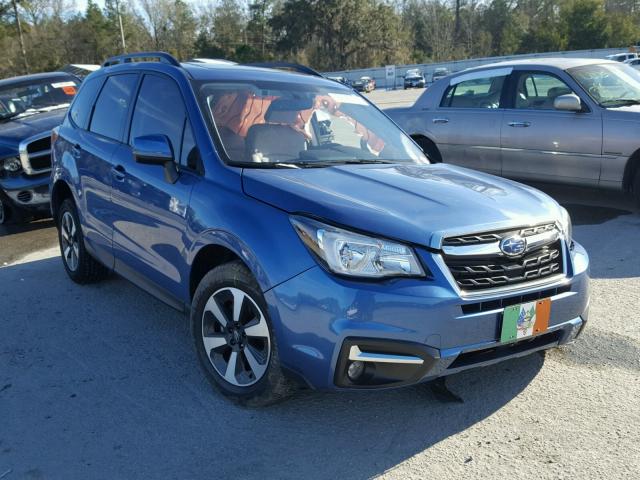 JF2SJAGC4HH528697 - 2017 SUBARU FORESTER 2 BLUE photo 1