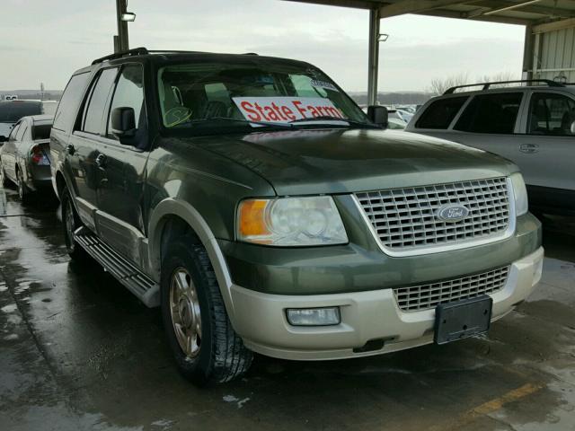 1FMFU17525LA77332 - 2005 FORD EXPEDITION GREEN photo 1