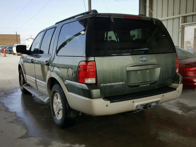 1FMFU17525LA77332 - 2005 FORD EXPEDITION GREEN photo 3