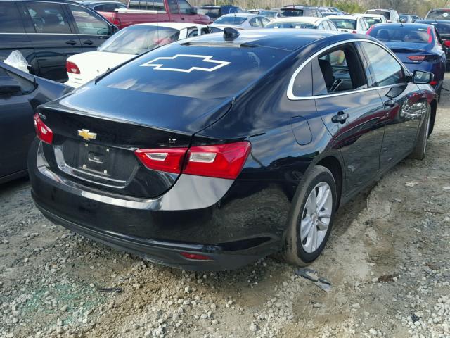 1G1ZE5ST0GF344778 - 2016 CHEVROLET MALIBU LT BLACK photo 4